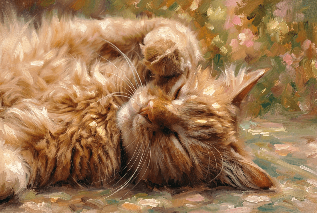 Impressionist pet portrait