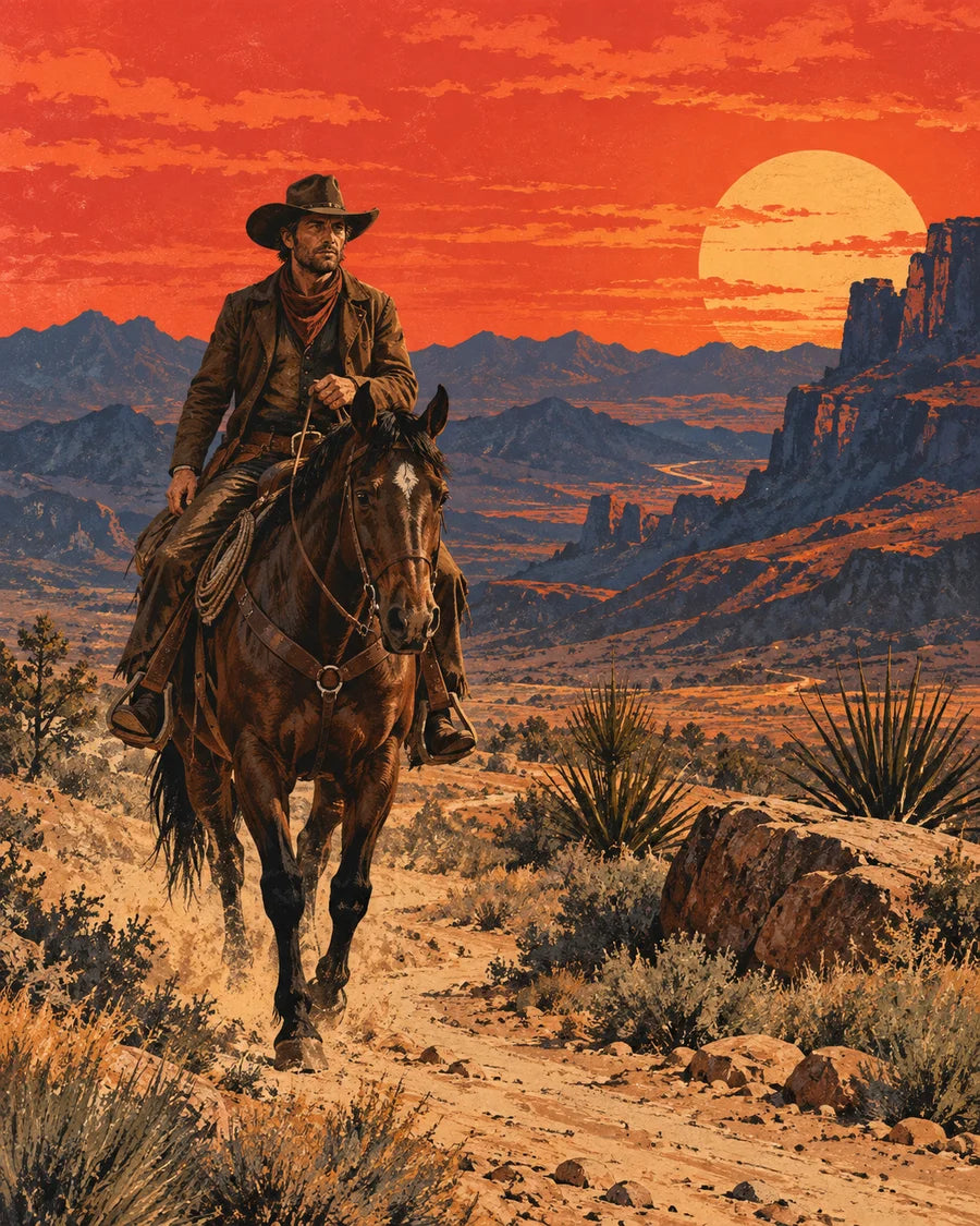 Sundown Story portrait style example